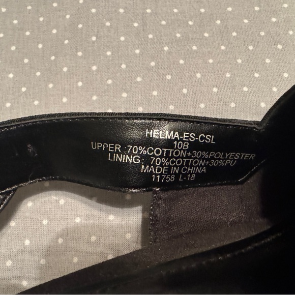 Lauren Ralph Lauren | NWOT Black Helma Espadrille Wedges Size 10B - Picture 7 of 7